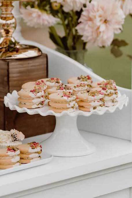 Hunter Valley Wedding Stylist_Sugar Blossom Events_ White Cake Stands