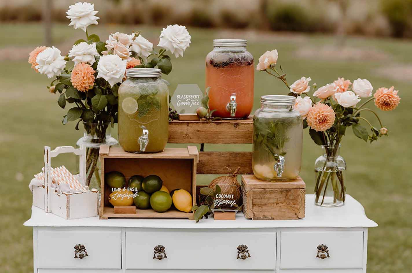 Event Styling - Drink Stations